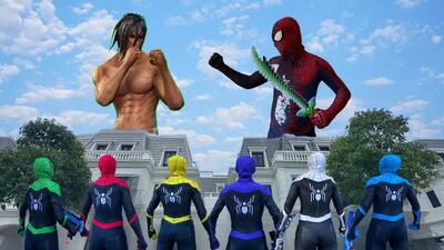  نبرد مرد عنکبوتی و اسپایدرمن ، مرد عنکبوتی نبرد جدید spiderman : مرد عنکبوتی.