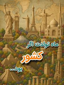 شخصیت شناسی ماه تولد از روی کشور | ماه تولدت اگه کشور بود | بگو متولد چه ماهی هستی تا بگم خصوصیاتت به چه کشوری میخوره!
