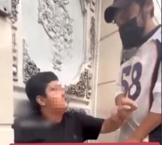 دستگیری فردی که کودک ۱۲ ساله را کتک می‌زد/ ویدئو