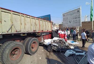  تصاویر ۵ نفر از کادر درمان که در یک سانحه رانندگی فوت کردند