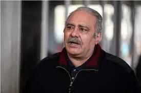زینب سلیمانی در مراسم خاکسپاری محمد کاسبی/ عکس