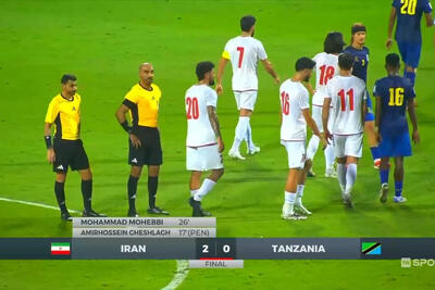 ایران 2-0 تانزانیا + بازگشت ایران به مسیر پیروزی با دو گل برابر تانزانیا + خلاصه بازی