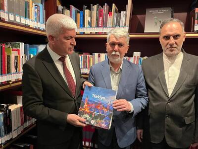  سال فرهنگی ایران-ترکیه با حافظ شروع شد - پارس فوتبال