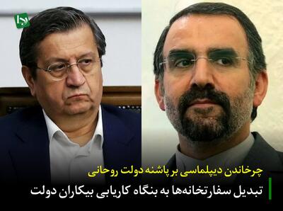  تبدیل سفارتخانه‌ها به بنگاه کاریابی بیکاران دولت/ چرخاندن دیپلماسی بر پاشنه دولت روحانی