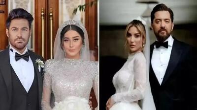  عکس ها / رنگ و روی رفته جهیزیه آیسان زن گلزار در مقایسه با جهاز زن رادان؛ سلیقه پولداری و مدرن ...