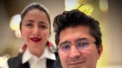  عکس/ تیپ و استایل جذاب پاییزی  شیلا خداداد و همسر جراحش / هر دو زیبا و شیک از جنس ایرانی اصیل ...