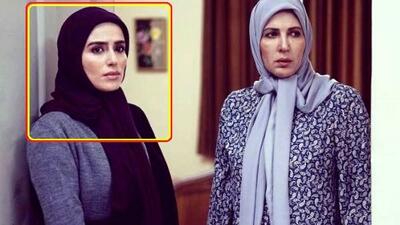  استایل تمام مشکی رها خدایاری، ستاره «گرگ و میش»، در اکران یک فیلم با چاشنی المان های سنتی!