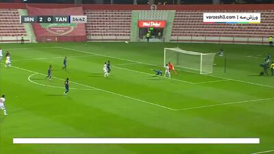 خلاصه بازی ایران 2 - 0 تانزانیا