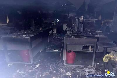  جزئیات آتش سوزی در خیابان سعدی تهران