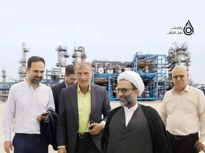  بازدید عضو هیئت رئیسه مجلس شورای اسلامی و هیات همراه از پالایشگاه نفت آفتاب