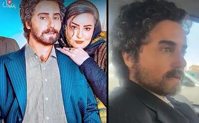  الناز شاکردوست با گریم مردانه در «کج‌پیله» غافلگیر کرد