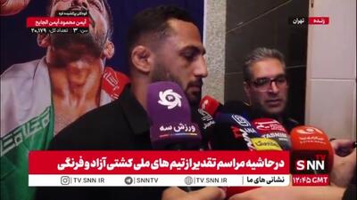  آذرپیرا: مدال نقره افتخار بزرگی است، امیدوارم در مسابقات آینده پرچم ایران را بالا ببریم