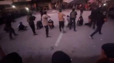 لحظات اعدام گروهی مزدوران اسرائیل توسط حماس +18