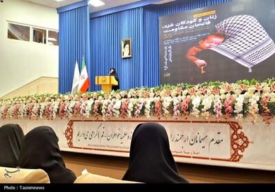  همایش حماسی «زنان و کودکان غزه، فاتحان مقاومت» برگزار شد - تسنیم