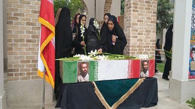  استقبال با شکوه مردم از پیکر مطهر شهید سلطانی در گرگان