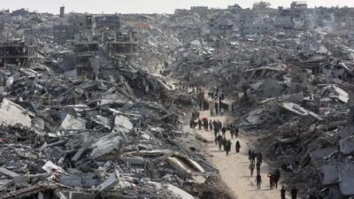  ۱۰ هزار نفر هنوز زیر آوار هستند/ هزینه بازسازی غزه به ۷۰ میلیارد دلار می‌رسد