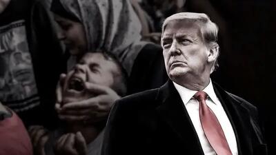 کاریکاتور کنایه‌آمیز روزنامه گاردین از «ترامپِ» + عکس