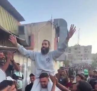  جشن آزادی اسیر فلسطینی
