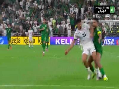 شادی بازیکنان عربستان پس از صعود به جام جهانی 2026