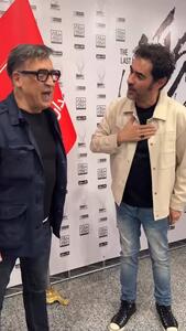  خوش‌وبشِ شهاب حسینی و بهمن هاشمی در اکران یک فیلم