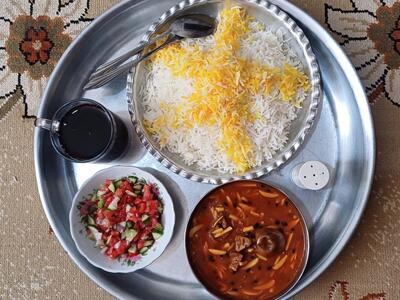  از شما/خورش خلال بادام کرمانشاهی