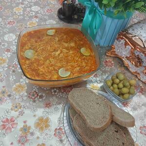  شام خوشمزه امشبمون سوپ ورمیشل ،تقدیم نگاه گرمتان 😋😋🌺🌹عمرباارزشترین دارایی آدمه اگرکسی برات وقت گذاشت یعنی داره ارزشمندترین وغیرقابل تکرارترین چیزی روکه داره،خرجت میکنه پس قدرشوبدون🍁🍁🍂🍂🍃🌺🌺🌻دست‌پخت خانم گل خونم🥰😍💕😘🫶💞🤍🫶💚🤍🫶