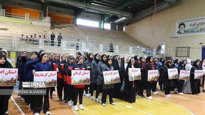  آغاز هفتمین المپیاد تیراندازی دختران نوجوان کشور در ایلام