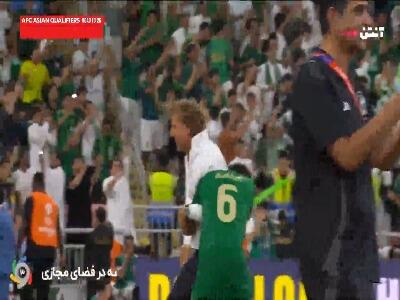 رنار روی دست بازیکنان؛ جشن عربستانی‌ها پس از صعود به جام جهانی 2026