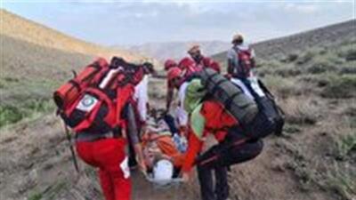  نجات گردشگر ۷۵ ساله در ارتفاعات طالقان