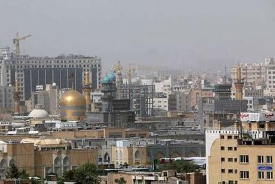 ماندگاری آلودگی هوا در مشهد تا یکشنبه