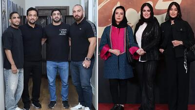 از ستاره‌های سینما تا قهرمانان کشتی؛ اکران باشکوه «مجنون» در چارسو (عکس)