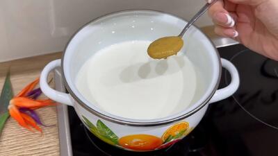  فقط با شیر و خردل پنیر درست کن! راز خوشمزه ای که همه رو شگفت زده می کنه