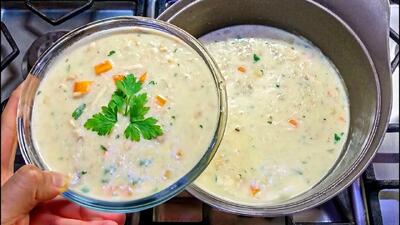  طرز تهیه صحیح و اصولی سوپ شیر خوشمزه مناسب روزهای پاییزی