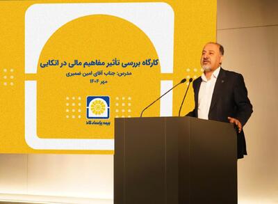  برگزاری کارگاه آموزشی «بررسی تأثیر مفاهیم مالی در بیمه‌های اتکایی» | اقتصاد24
