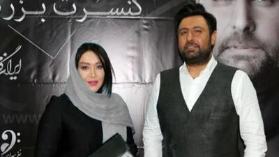  استایل شیک و جذاب سارا منجزی‌پور در کنسرت همسر معروفش +عکس