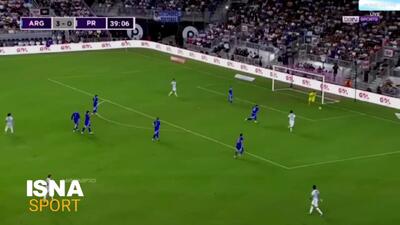 ببینید؛ خلاصه بازی آرژانتین 6 - 0 پورتوریکو
