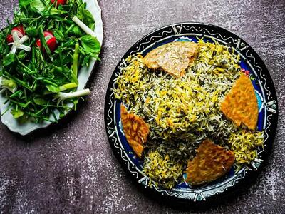  سبزی پلوی مخلوط؛ پلو با عطر دل‌انگیز سبزی
