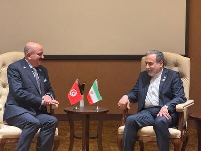  تأکید وزیران خارجه ایران و تونس بر تقویت مناسبات