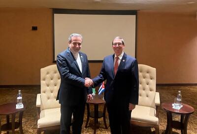  ابراز همبستگی وزیران امور خارجه ایران و کوبا با دولت و ملت ونزوئلا