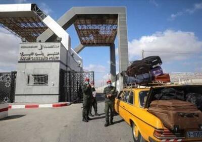  گذرگاه رفح پنجشنبه بازگشایی می‌شود