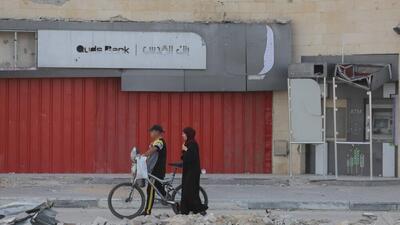  بازگشایی تدریجی بانک‌ها در غزه