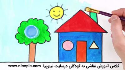  ایده آسان نقاشی برای کودکان
