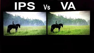  مقایسه پنل IPS و VA
