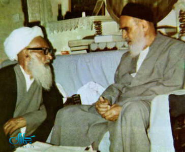  امام آیت الله اشرفی اصفهانی را چگونه توصیف کرده و او را مصداق بارز کدام آیه دانسته است؟