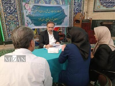  مسئولان قضایی دادگستری استان البرز به مشکلات ۳۳۱ نفر در مسجد امام حسن مجتبی (ع) کرج رسیدگی کردند