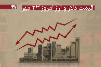 قیمت دلار و سایر ارزها امروز چهارشنبه 23 مهر 1404