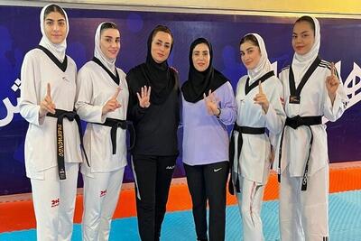 حضور دختران المپیکی تکواندو در کمپ تیم های ملی فدراسیون ناشنوایان - پارس فوتبال