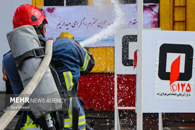 رقابت چالش «اف.سی.سی» آتش نشانان کشور در رشت - پارس فوتبال