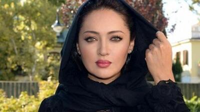  گریم نیکی کریمی «محبوبه» در پشت صحنه سریال «کیمیا»؛ سال 1394