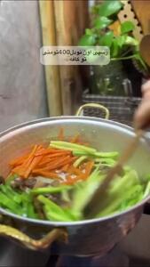  نودل به روش کافه ها + فیلم